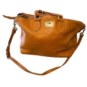 DOONEY & BOURKE CARAMEL LEATHER BAG